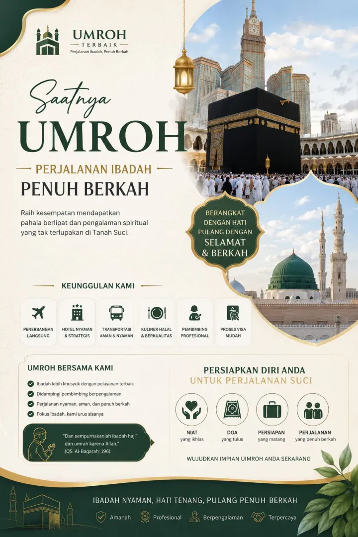 PAKET UMROH 12 HARI